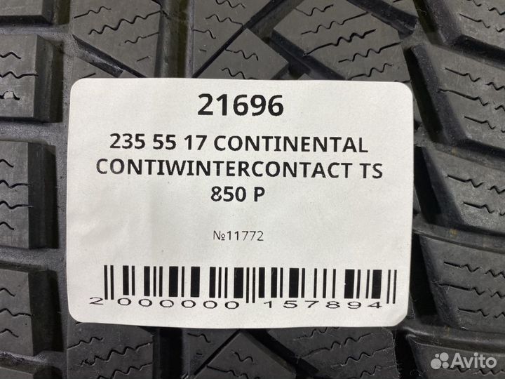 Continental ContiWinterContact TS 850 P 235/55 R17 100H