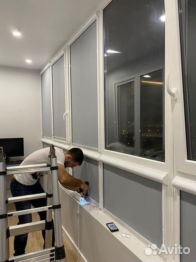 Жалюзи и рулонные шторы