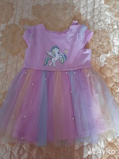 Платье для девочки 86