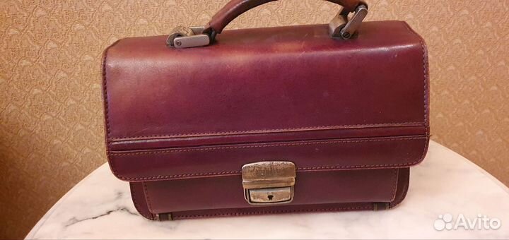 Барсетка кожаная мужская