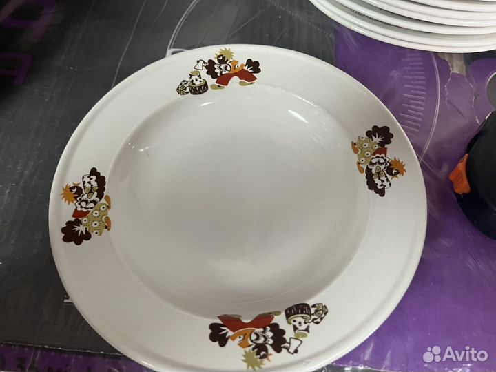 Тарелки зик Конаково СССР