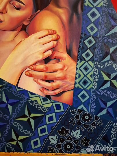 Картина холст/масло 120х80 см