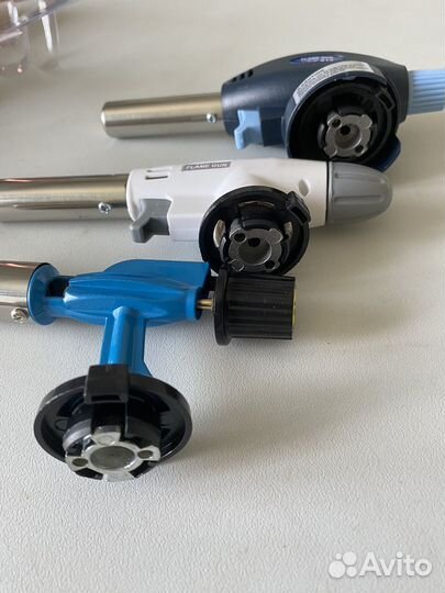 Газовая горелка, газ в баллонах