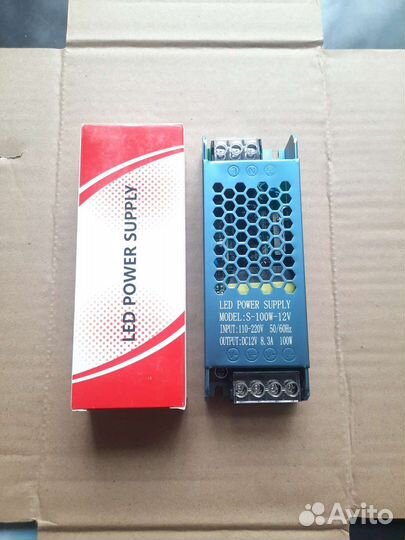 Блок питания 12v 100w 8а