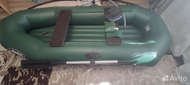 Лодка надувная двухместная бу