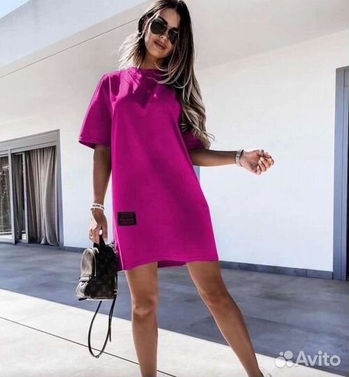 Платье женское оверсайз