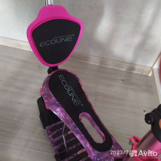 Самокат детский с родительской ручкой