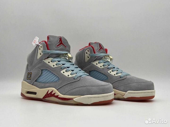 Кроссовки Nike air jordan 5 trophy room летние