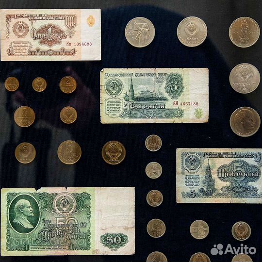 Панно монеты СССР