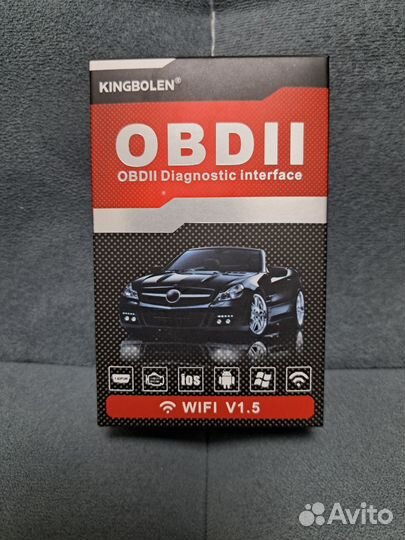 Автосканер Kingbolen ELM327 Wi-FI v1.5