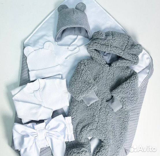 Конверт, комплект на выписку