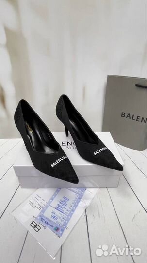 Туфли-лодочки Knife Balenciaga premium