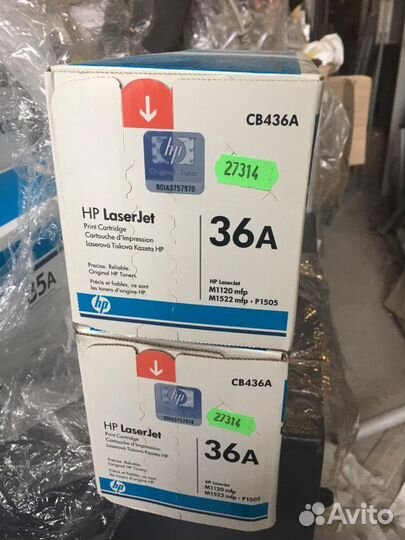 Картридж HP оригинал