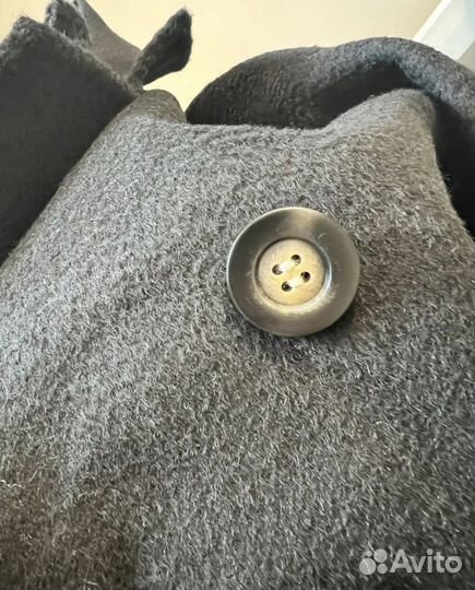 Пальто женское демисезонное черное 42