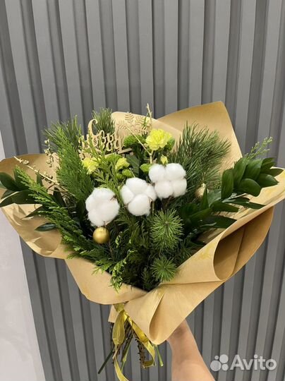 Букет новогодний