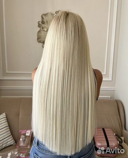 Наращивание биопротеиновых волос