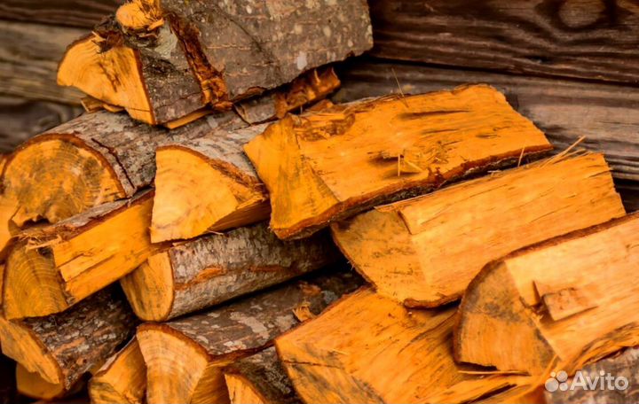 Дрова крупнонаколотые