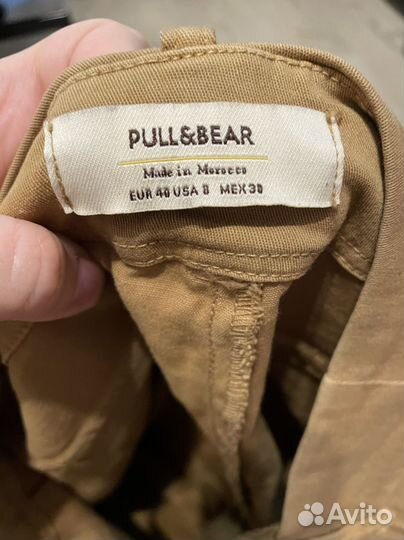 Брюки карго pull bear женские