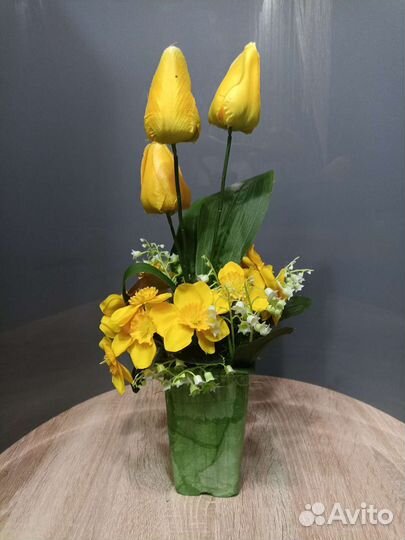 Цветочная композиция для интерьера