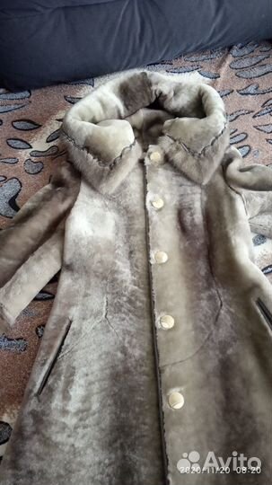Шуба мутоновая 48 размер