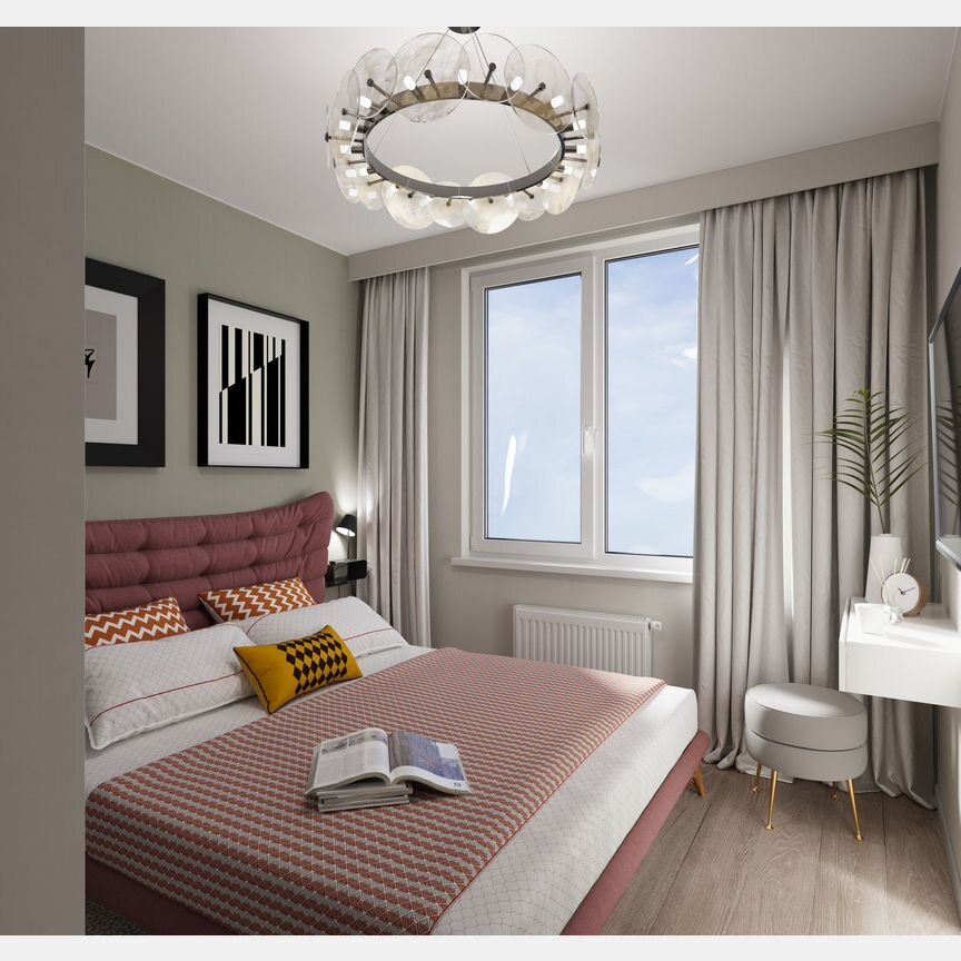 3-к. квартира, 63 м², 2/25 эт.