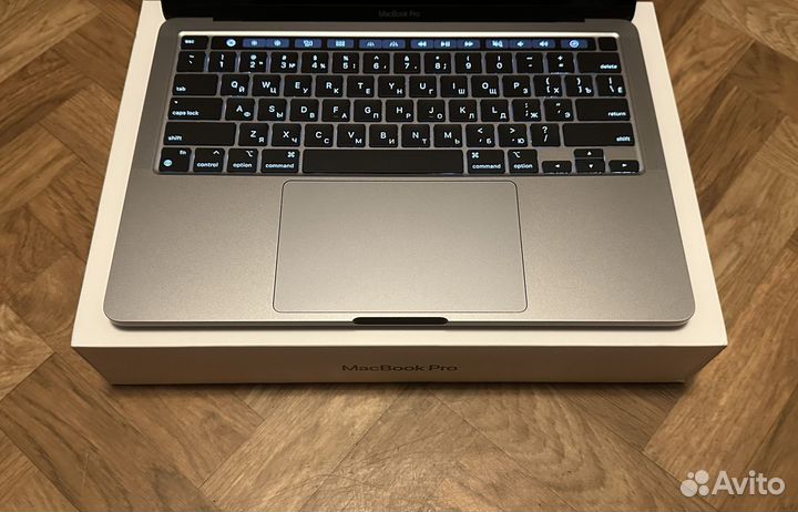 MacBook Pro M2 Space Gray 8GB/256GB, 145 циклов