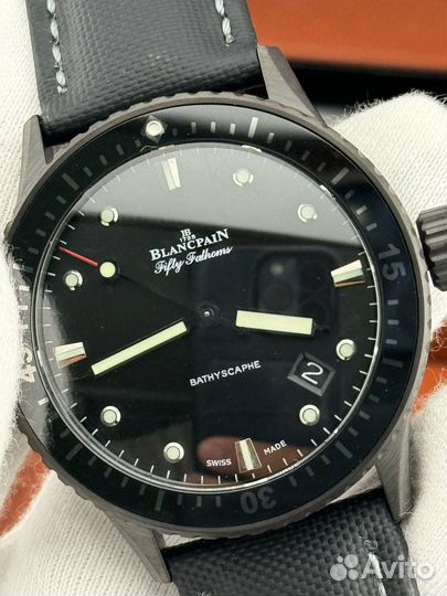 Часы Blancpain Fifty Fathoms Bathyscaphe