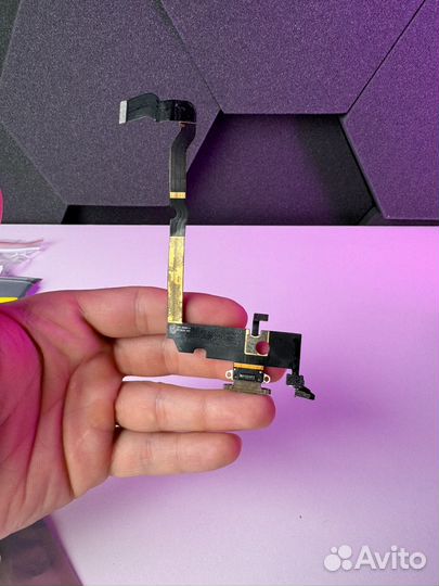 Шлейф зарядки iPhone XS/XS Max orig