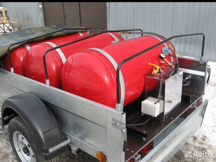 Мобильный газгольдер на 600л./1200л