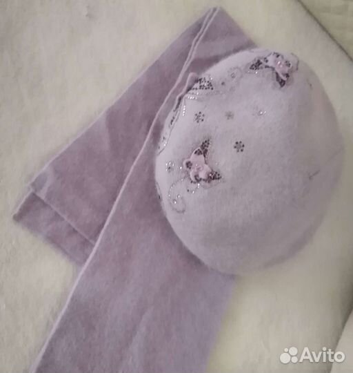 Берет без шарфа