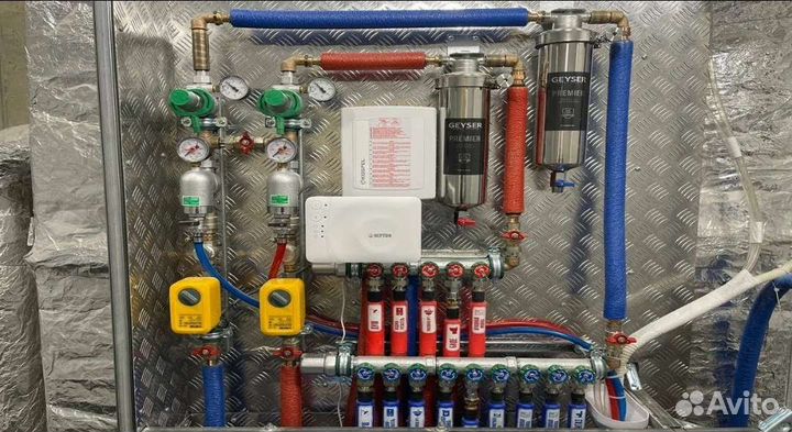 Отопление, теплый пол, сантехник, канализация