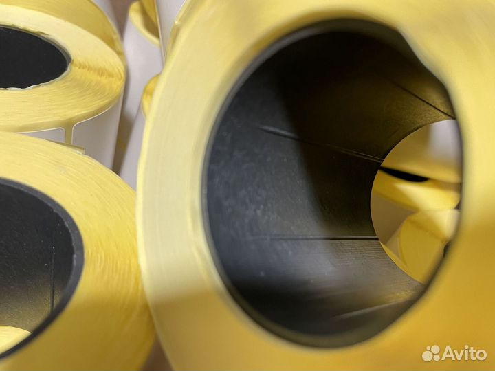 Термоэтикетки пластиковая втулка