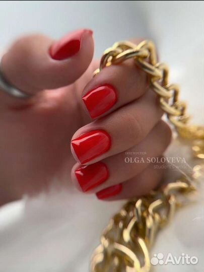 Маникюр с покрытием гель -лак