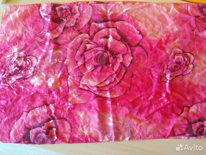 Шелковый шарф,натуральный шелк