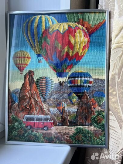 Картина вышитая крестом