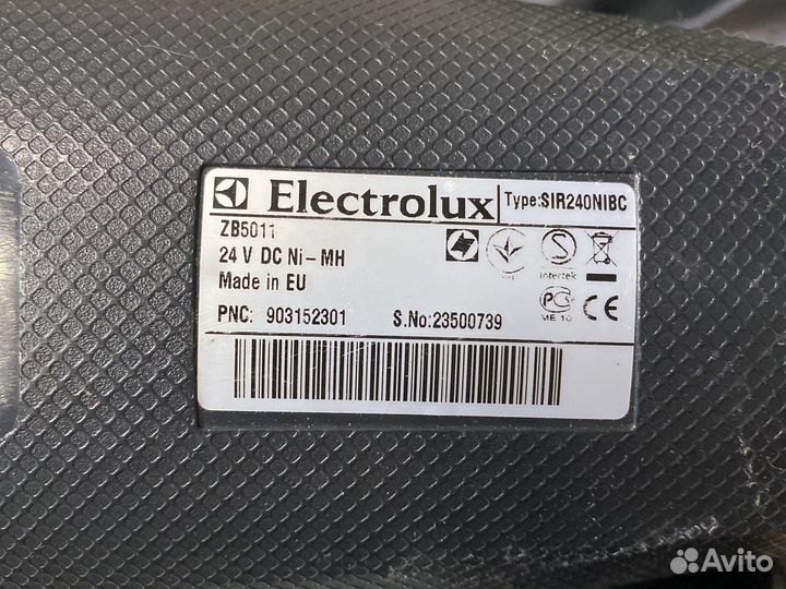 Аккумуляторный пылесос