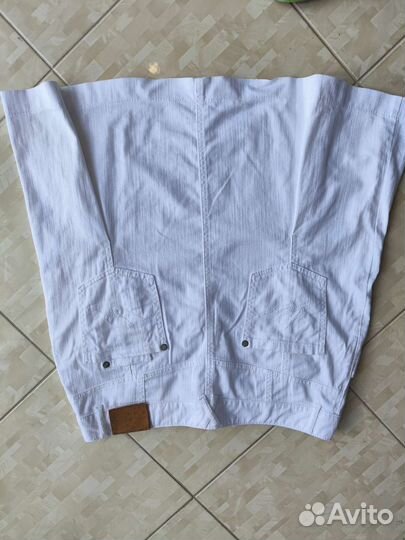 Юбка джинсовая белая Германия, Qiero