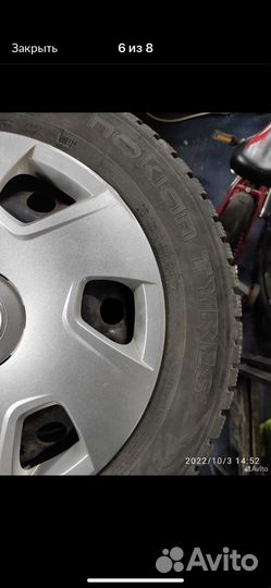 Колеса r15 57,1 5*100 Зима Polo Rapid Golf