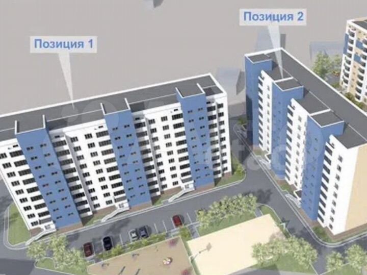 Квартира-студия, 29 м², 4/9 эт.