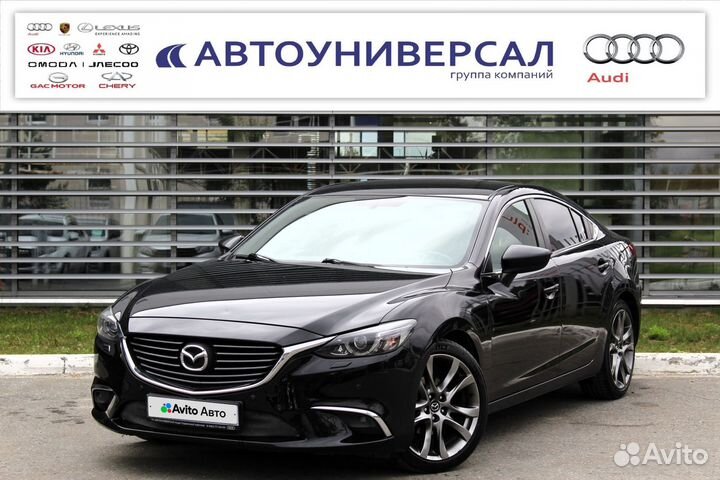 Mazda 6 2.0 AT, 2015, 186 924 км