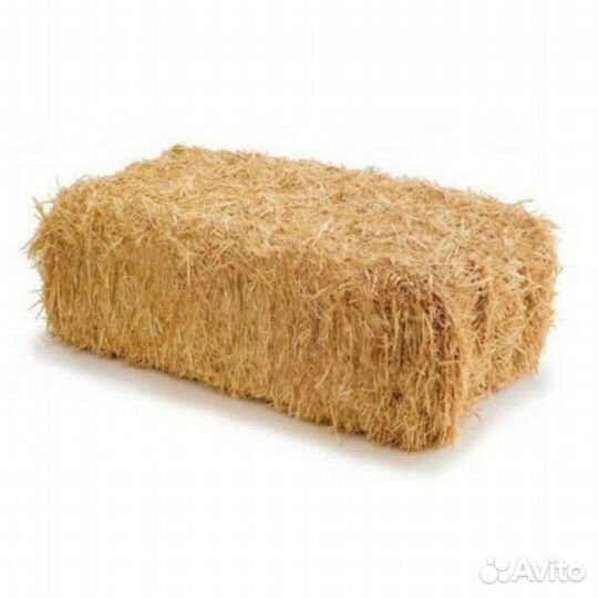 Солома в тюках