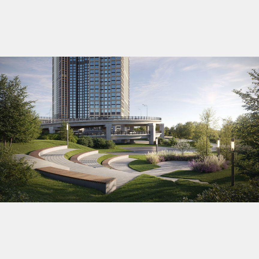 1-к. квартира, 53,7 м², 18/54 эт.