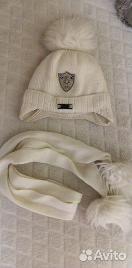 Комплект шапка, шарф