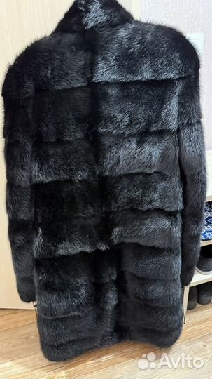 Шуба норковая 42 44 бу
