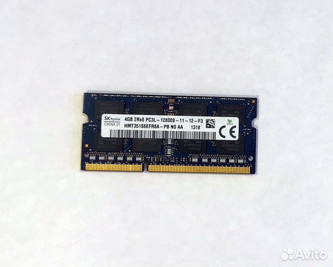 Оперативная память ddr3 2gb / 4gb / 8gb 12800S
