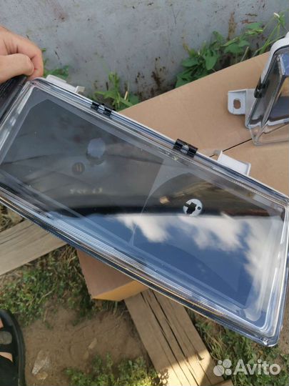 Фары Ваз-2110 Black с прозрачным стеклом