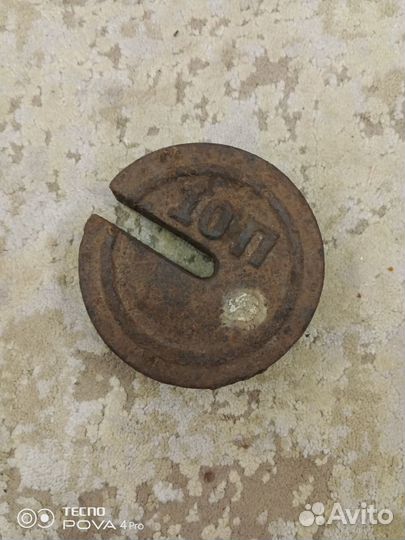 Гиря старинная