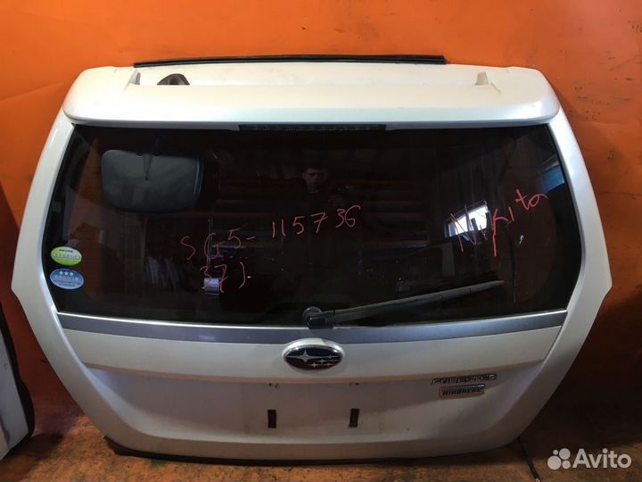Крышка багажника Subaru Forester SG5