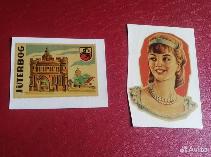 Картинки - наклейки (немецкие 1968г)