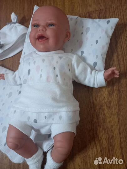 Кукла Antonio Juan Пенелопа в белом 34 см